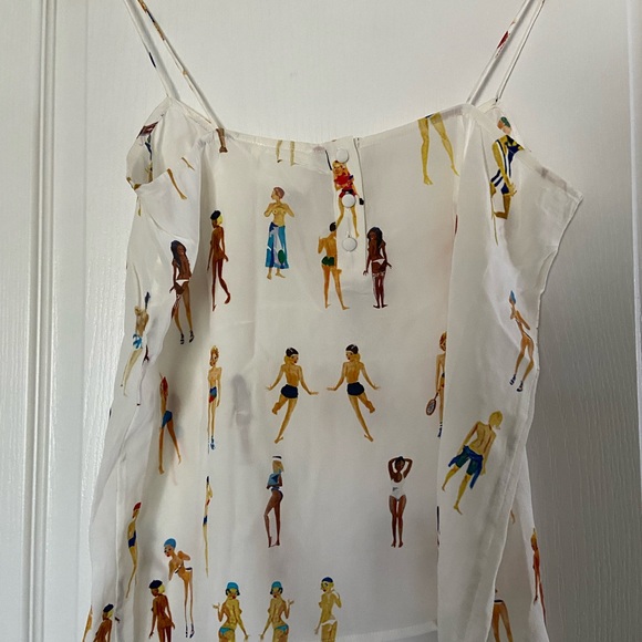 Camisole Silk Sezane 6 g kero - Picture 2 of 4